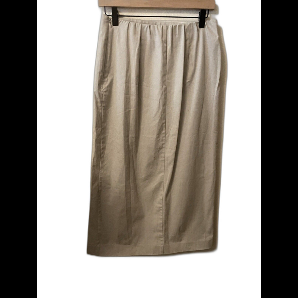 Nancy Bolen City Girl Khaki Skirt Size 8